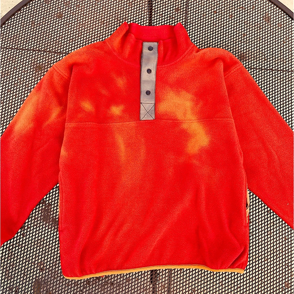 Custom Thermal-Dyed Sierra Sport Quarter Button Fleece